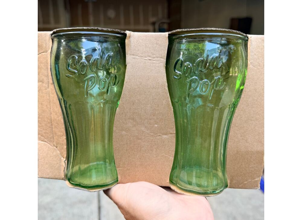 Target Bullseye Playground Retro Style Soda Pop Glass Set Summer 2025 NEW